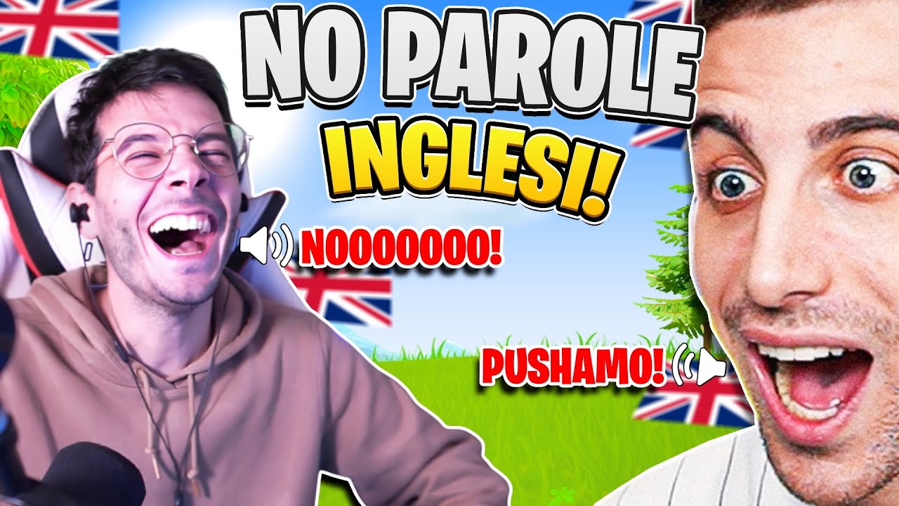 Io e @GigiII SE PARLIAMO INGLESE QUITTIAMO! su Fortnite ITA   #fortnite #fortniteita #smi_ii