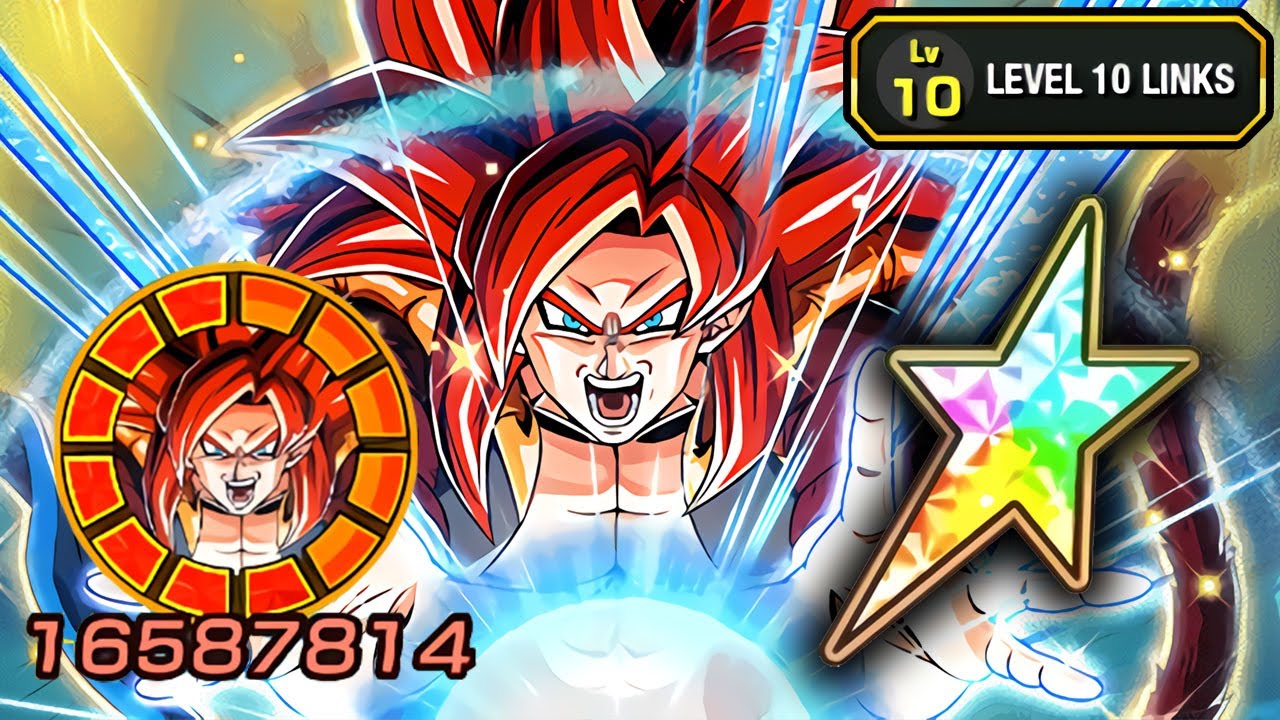 100% LR SSJ4 GOKU & VEGETA ➜ SSJ4 GOGETA LEVEL 10 LINKS + NEW OSTS! Dragon Ball Z Dokkan Battle