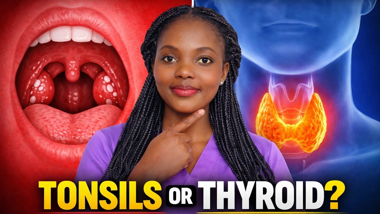 Tonsillitis or Thyroiditis? How to Tell the Difference |Nurse Joycelyn. 