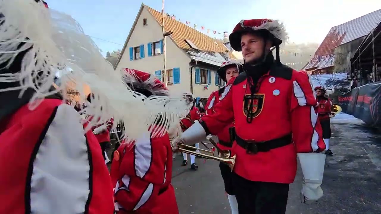 40. Alb - Lauchert - Ringtreffen 2024, 10 Teil. #Veringenstadt  #narren  #deutschland  #fasnet