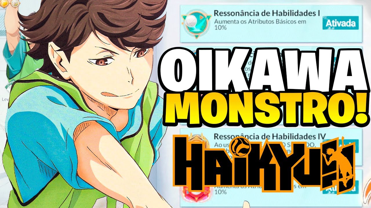 O OIKAWA MAIS FORTE QUE EU JÁ VI no Haikyuu Fly High! - Análise de Conta