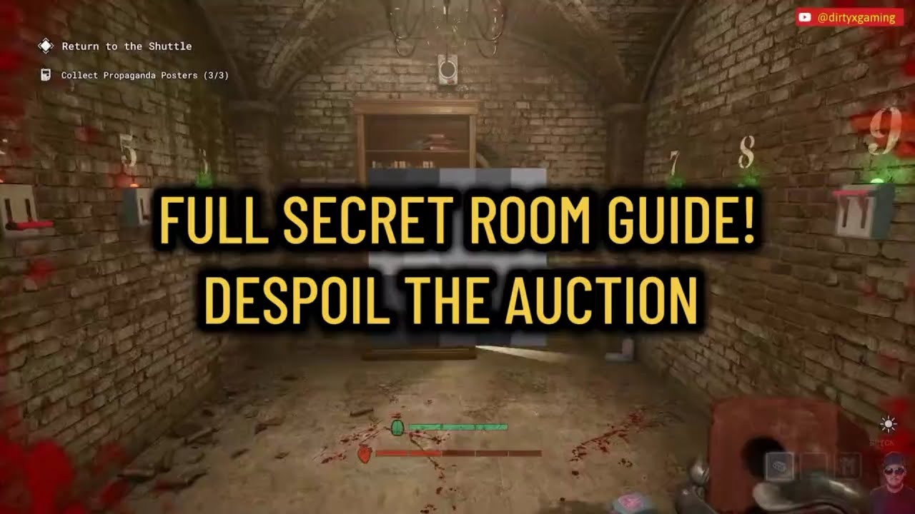Full guide for the secret room in #theoutlasttrials new trial Despoil the Auction! 