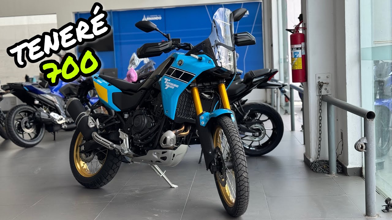 Nova TENER&Eacute; 700 2026 ✅ TESTE RIDE #testeride tenere700 #yamahatenere700 