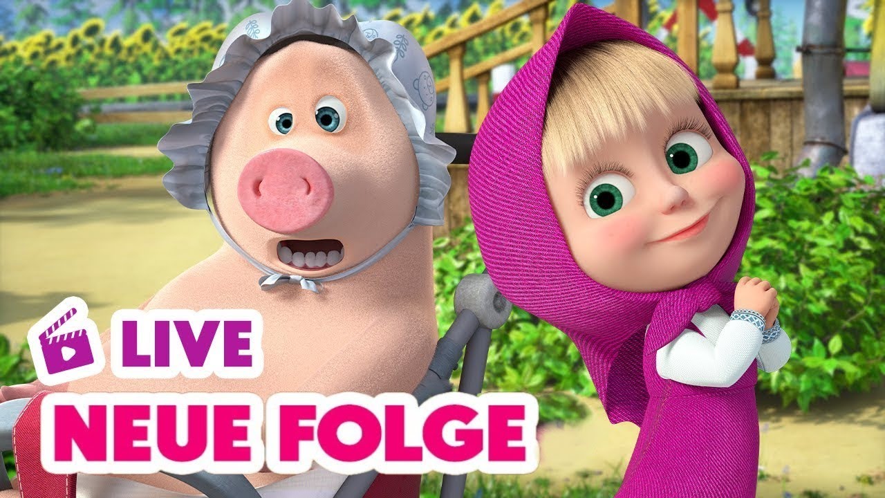 🔴 LIVE! Mascha und der Bär 💥 NEUE FOLGE 💥 Mutter tochter 👶🍼 (Folge 115) 📺