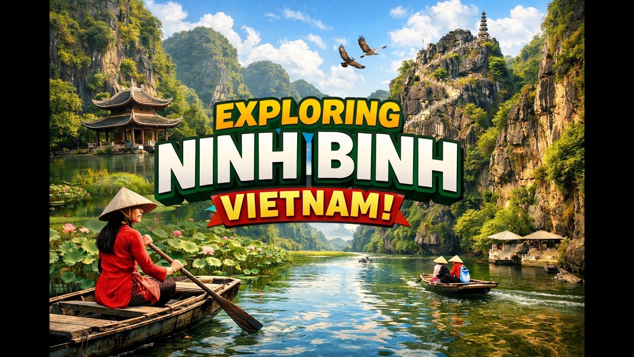 Exploring Ninh Binh Vietnam 🇻🇳  | Epic Mua Cave Hike + Trang An Boat Tour & Hidden Pagodas