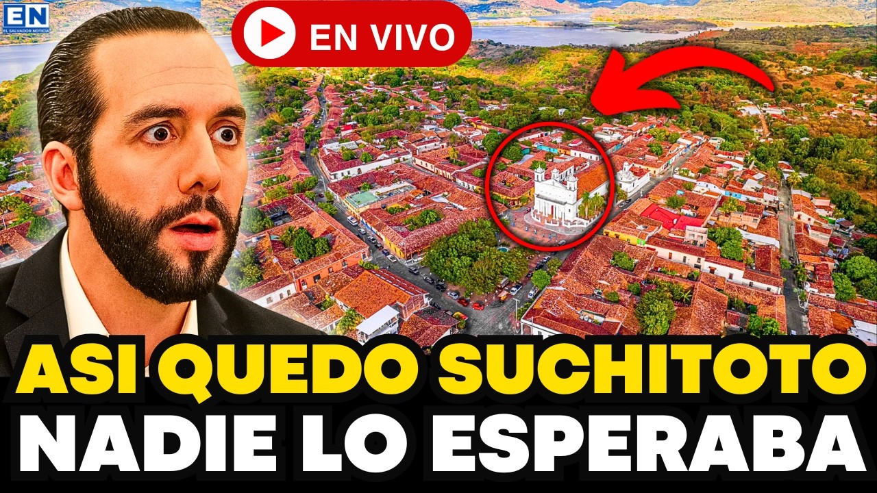 BUKELE SORPRENDE CON ESTA RENOVACION EN SUCHITOTO EL SALVADOR