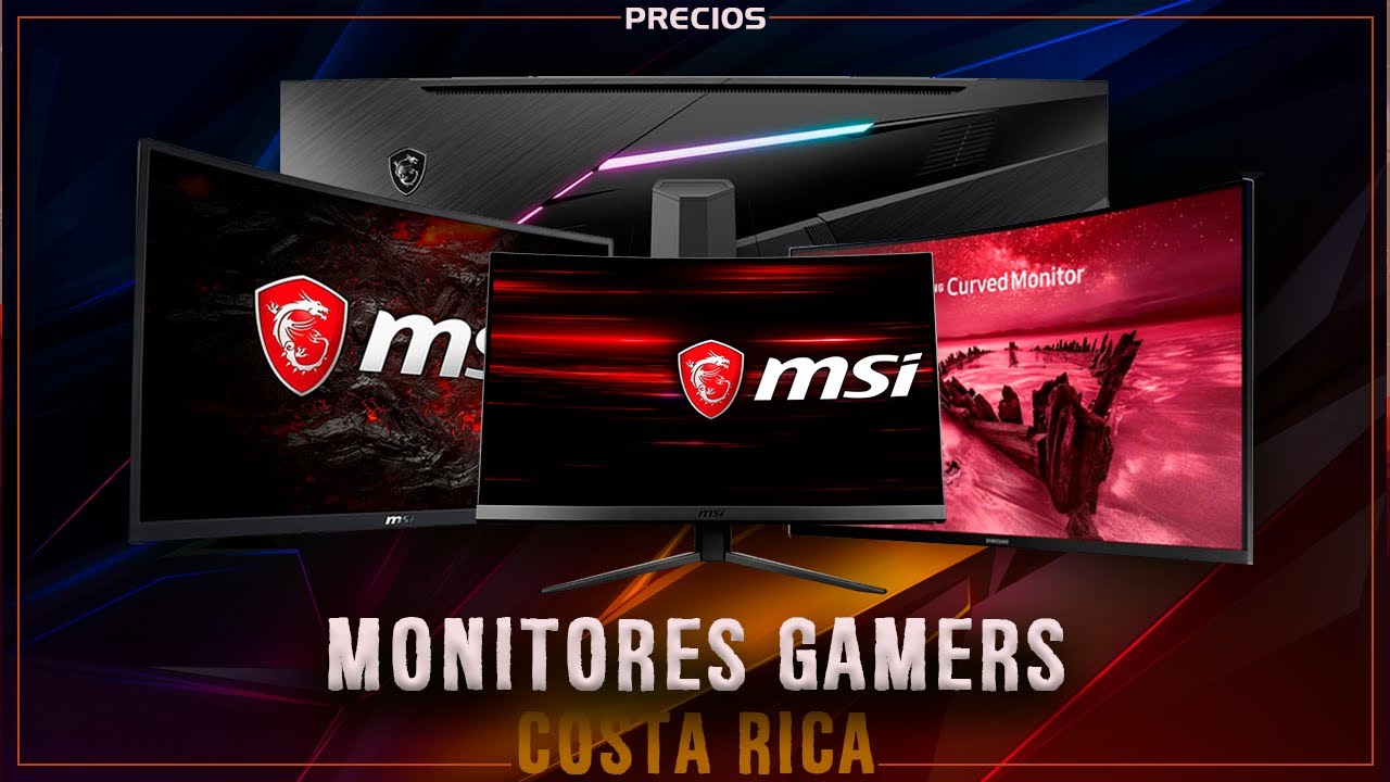 Monitores Gamers ECONOMICOS en Costa Rica 🇨🇷