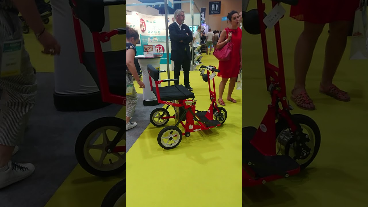 Scooter &eacute;lectrique Pliant R30 DI BLASI est un scooter pliant &eacute;lectrique.