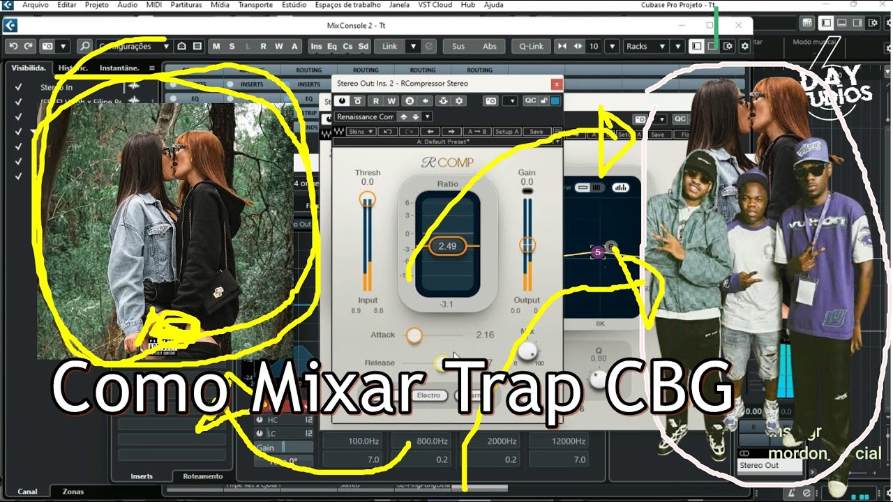 COMO MIXAR TRAP DA CBG