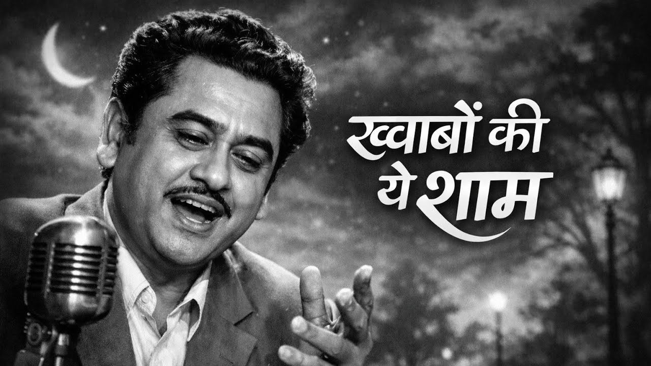 KHWABON KI YE SHAM | KISHORE KUMAR OLD SONG | 70-80s BOLLYWOOD EVERGREEN SONG |