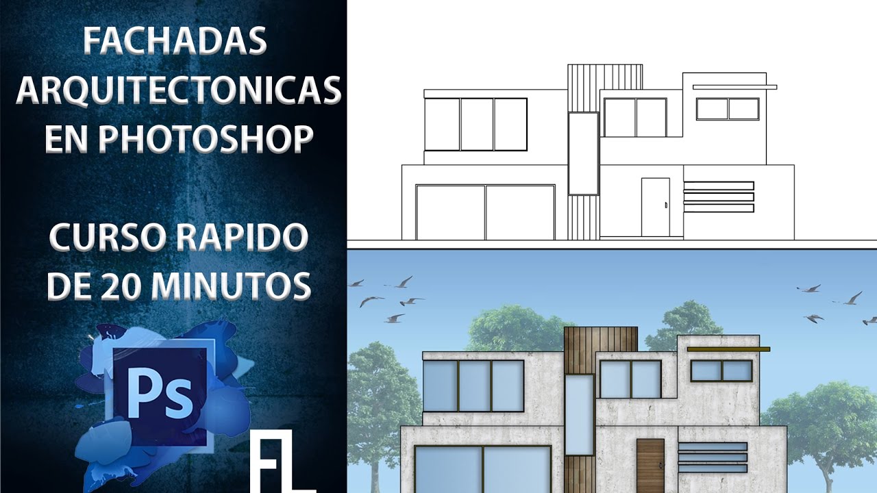 Como hacer Fachadas Arquitectónicas con Photoshop