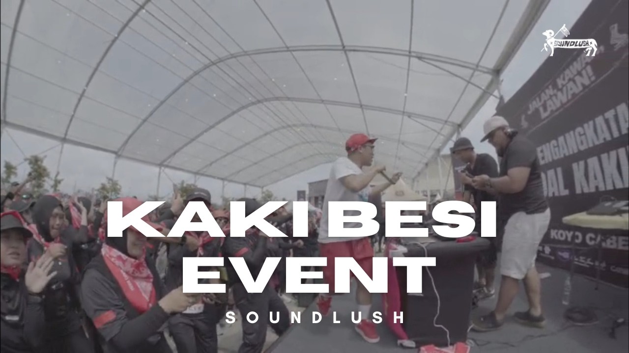 SOUNDLUSH [live event kaki besi - bandung calcer]