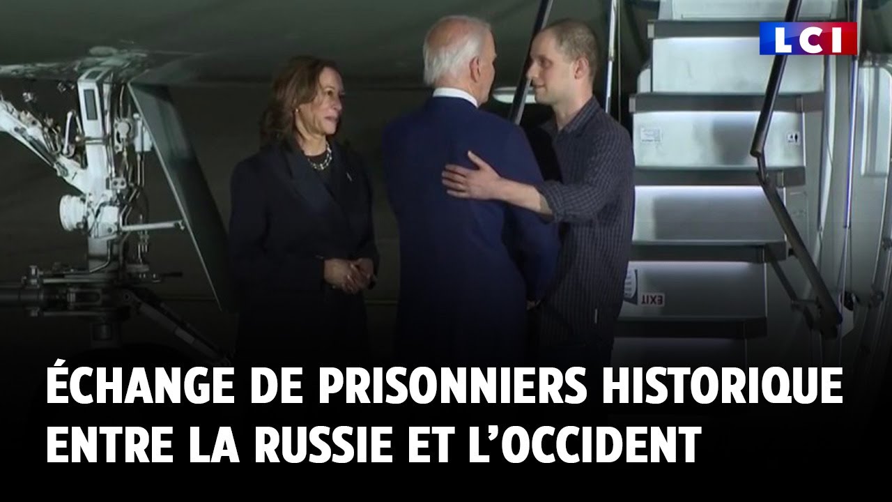 Gershkovich, Kara-Mourza… Échange de prisonniers historique entre la Russie et l’Occident