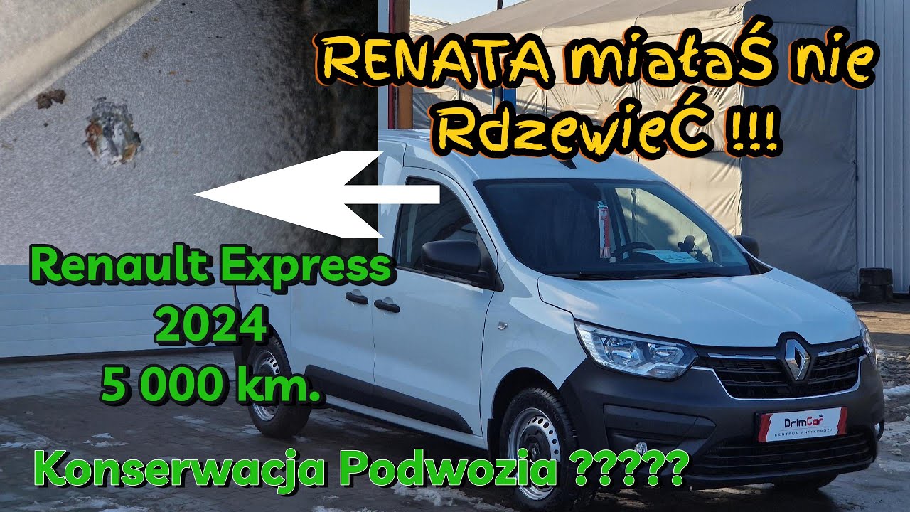 Renault Express 2024 Niby dobrze a jednak nie idealnie. Konserwacja Podwozia. #konserwacja #renault