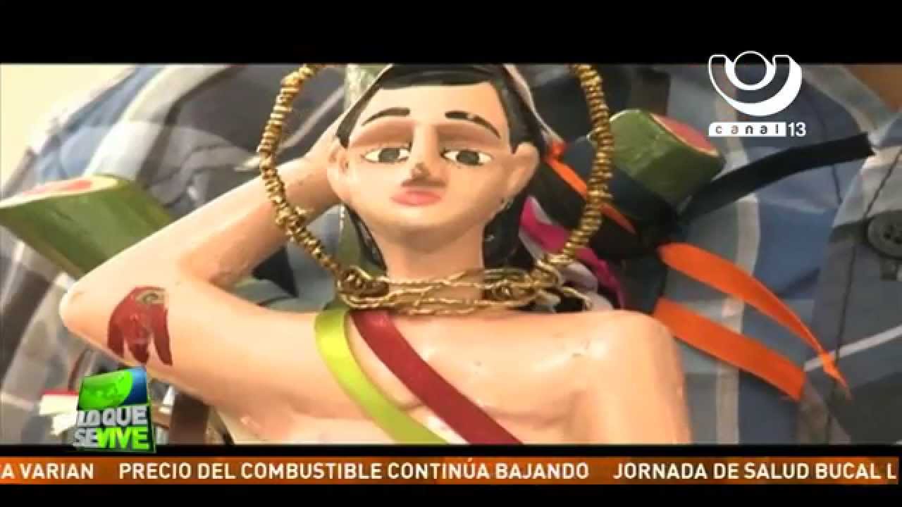 Tope de Santos en Diriamba