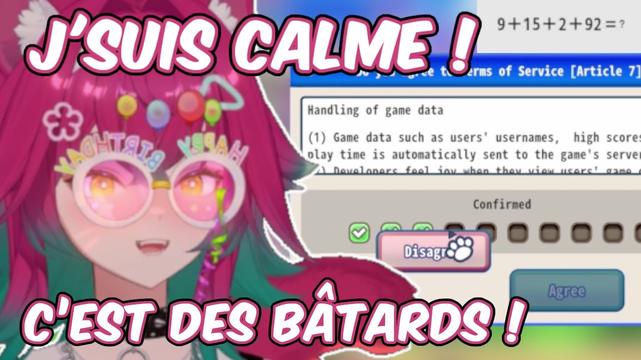 Kat-chan est définitivement très calme et douée en maths 💀💀