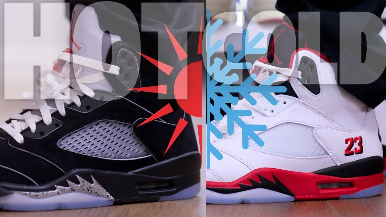 Air Jordan 5 Retro Fire Red — это отстой, а Metallic Black — это огонь?