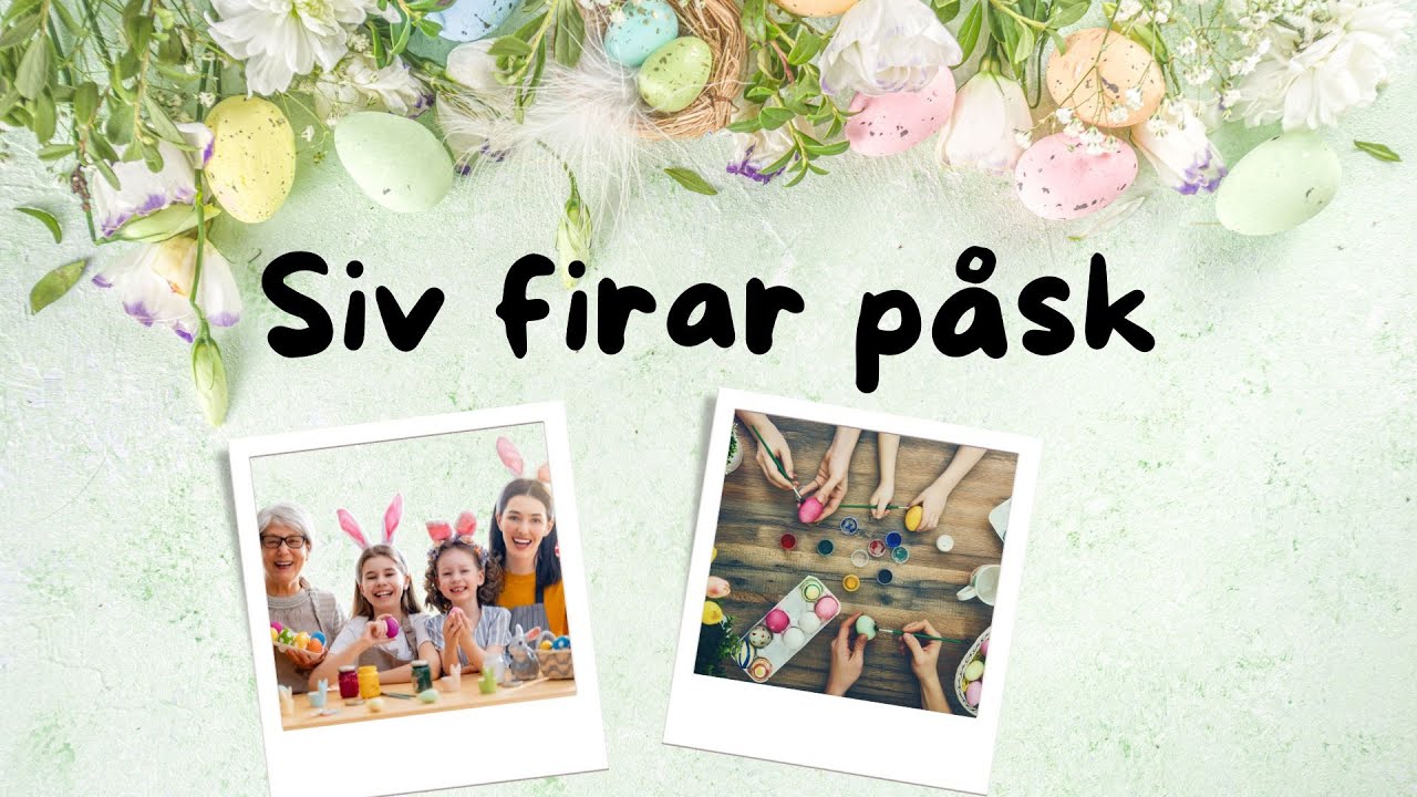 Läs - Siv firar påsk (lättläst bok, sfi)