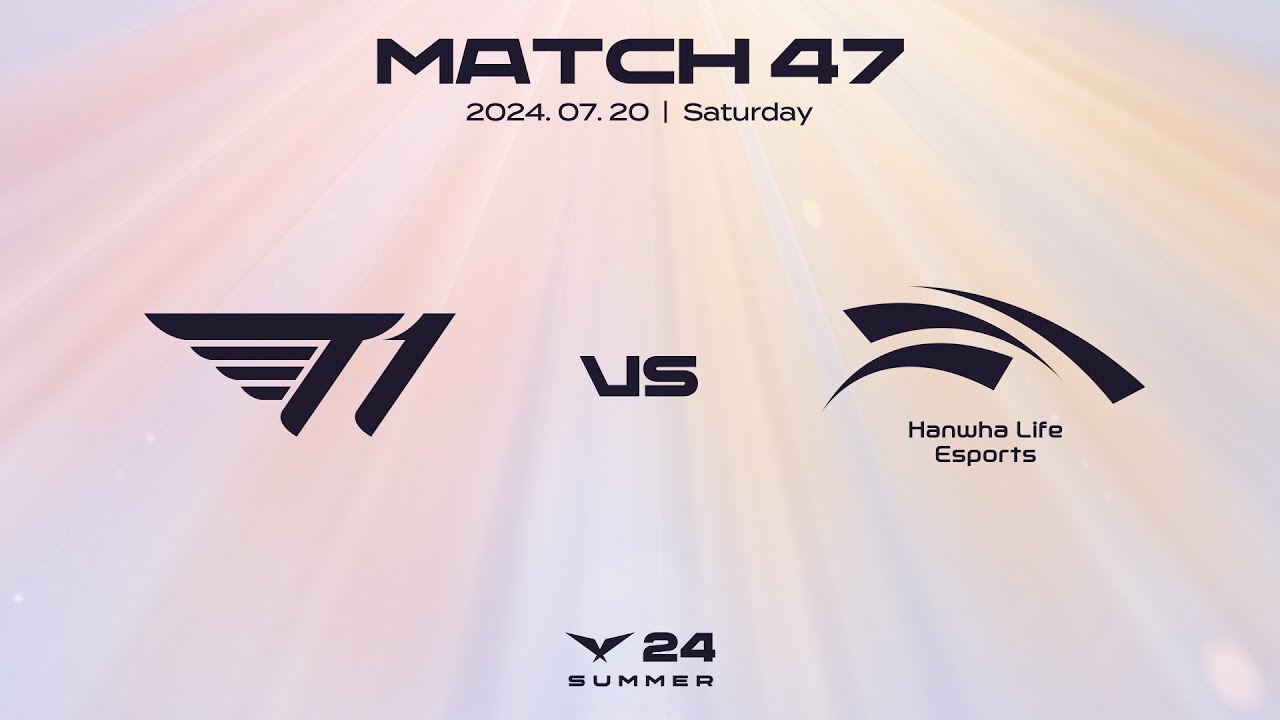 T1 vs. HLE | 매치47 하이라이트 | 07.20 | 2024 LCK 서머 스플릿