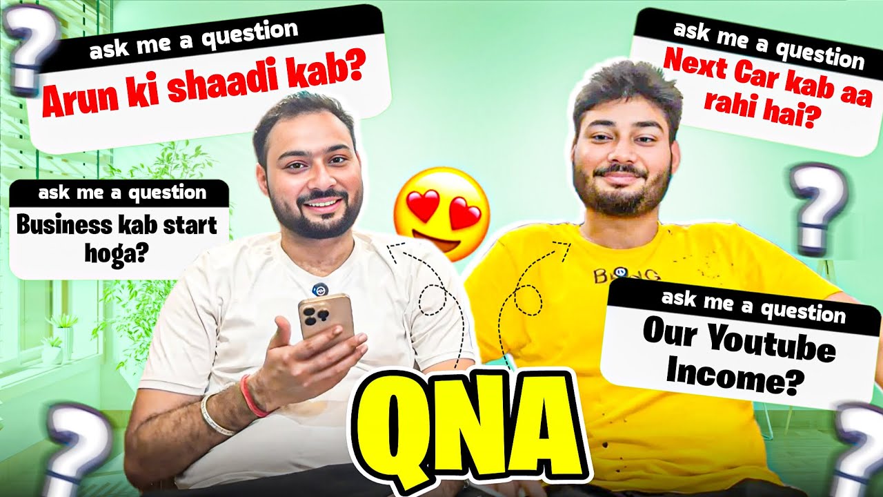 ARUN ki SHAADI Kab Hai? 🤔 Biggest Secrets Revealed 😱 *QnA* 🤩