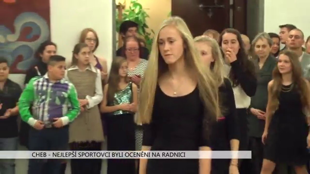 Cheb: Nejlepší sportovci byli oceněni na radnici (TV Západ)