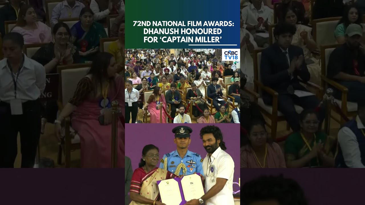 72. Narodowe Nagrody Filmowe: Dhanush z wyr&oacute;żnieniem specjalnym za &bdquo;Captain Miller&rdquo; | N18S