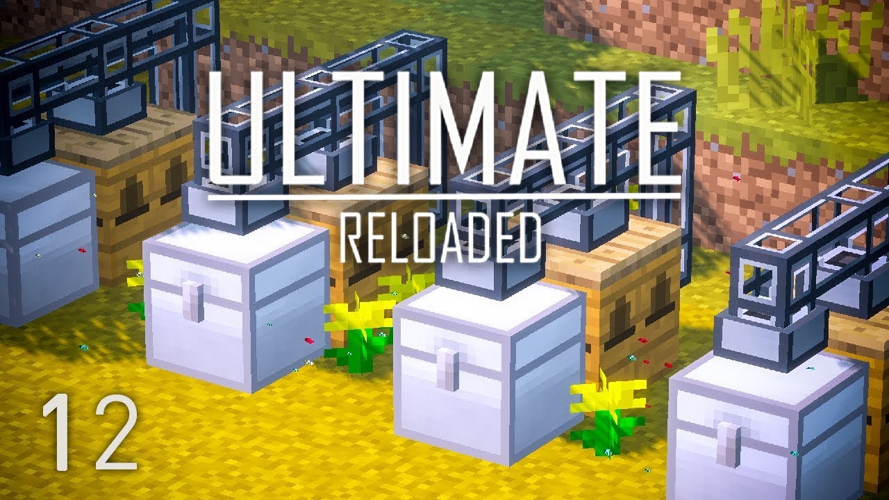 FTB Ultimate Reloaded Modpack Ep. 12 Forestry Bees Automation