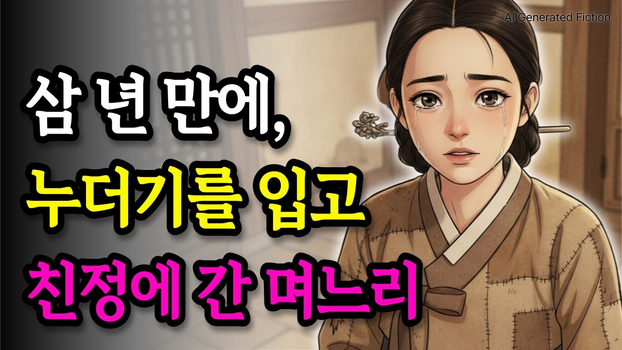 [등불야담] 시집살이 3년 만에 누더기를 입혀 친정으로 보낸 시어머니의 최후.  [AI 컨텐츠]