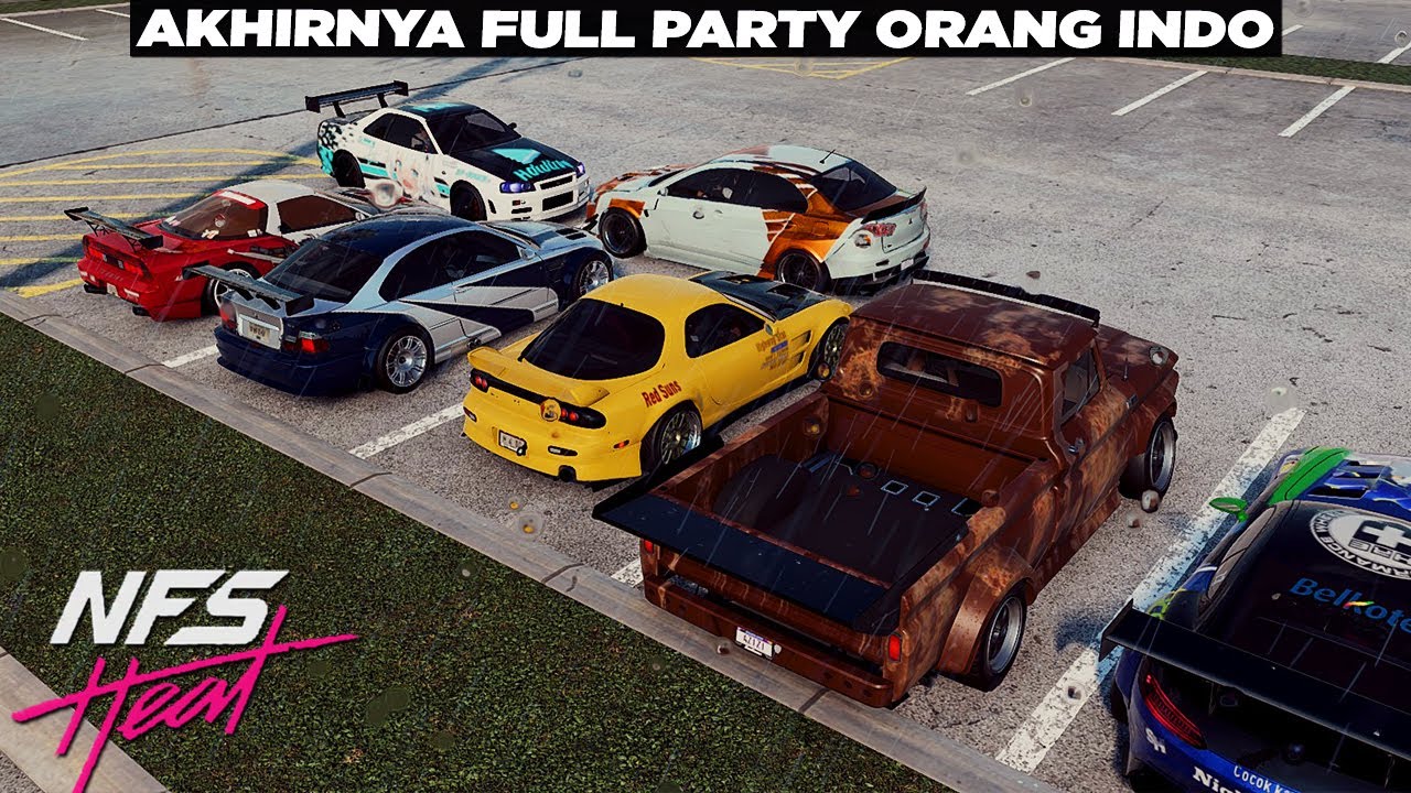 Balap Liar Terseru !! Polisi Corvette Turun ke Jalan !! KABURRR \( ͠◉ ⏥ ͠◉ )/ Need For Speed Heat