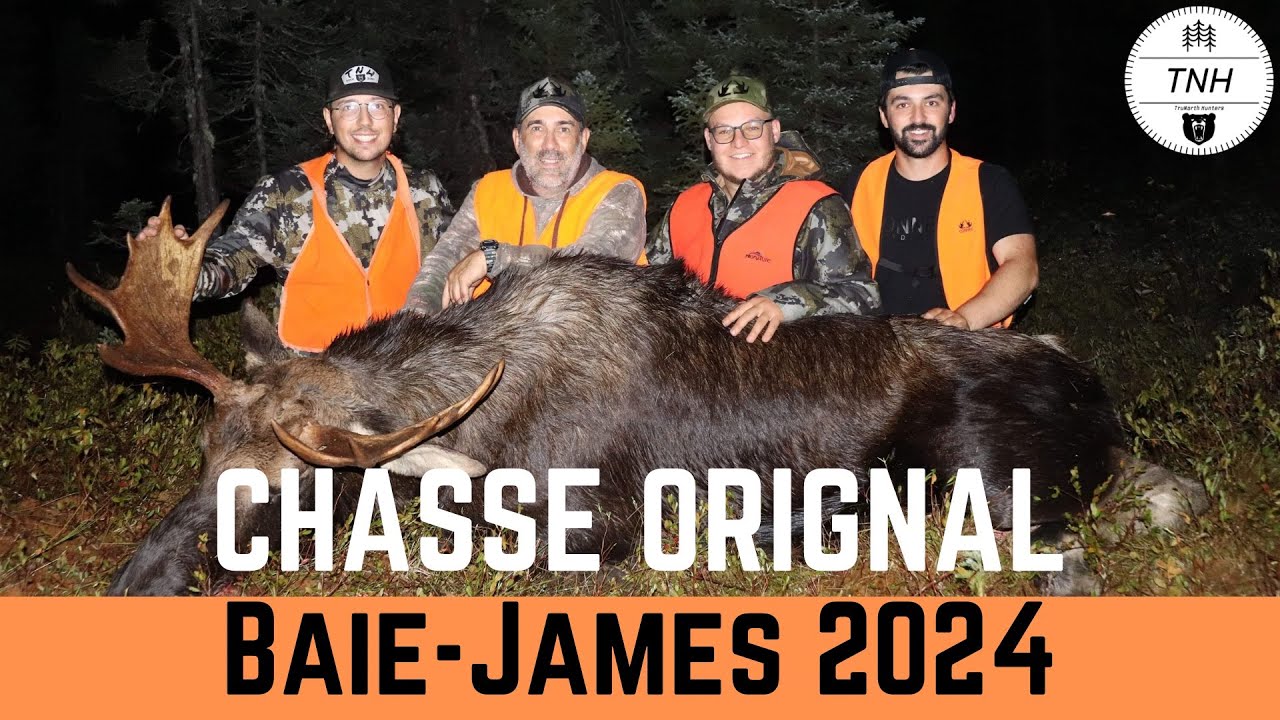Chasse &agrave; l'orignal Baie-James 2024 - Eeyou Istchee Moose hunting 2024 - TruNorth Hunters
