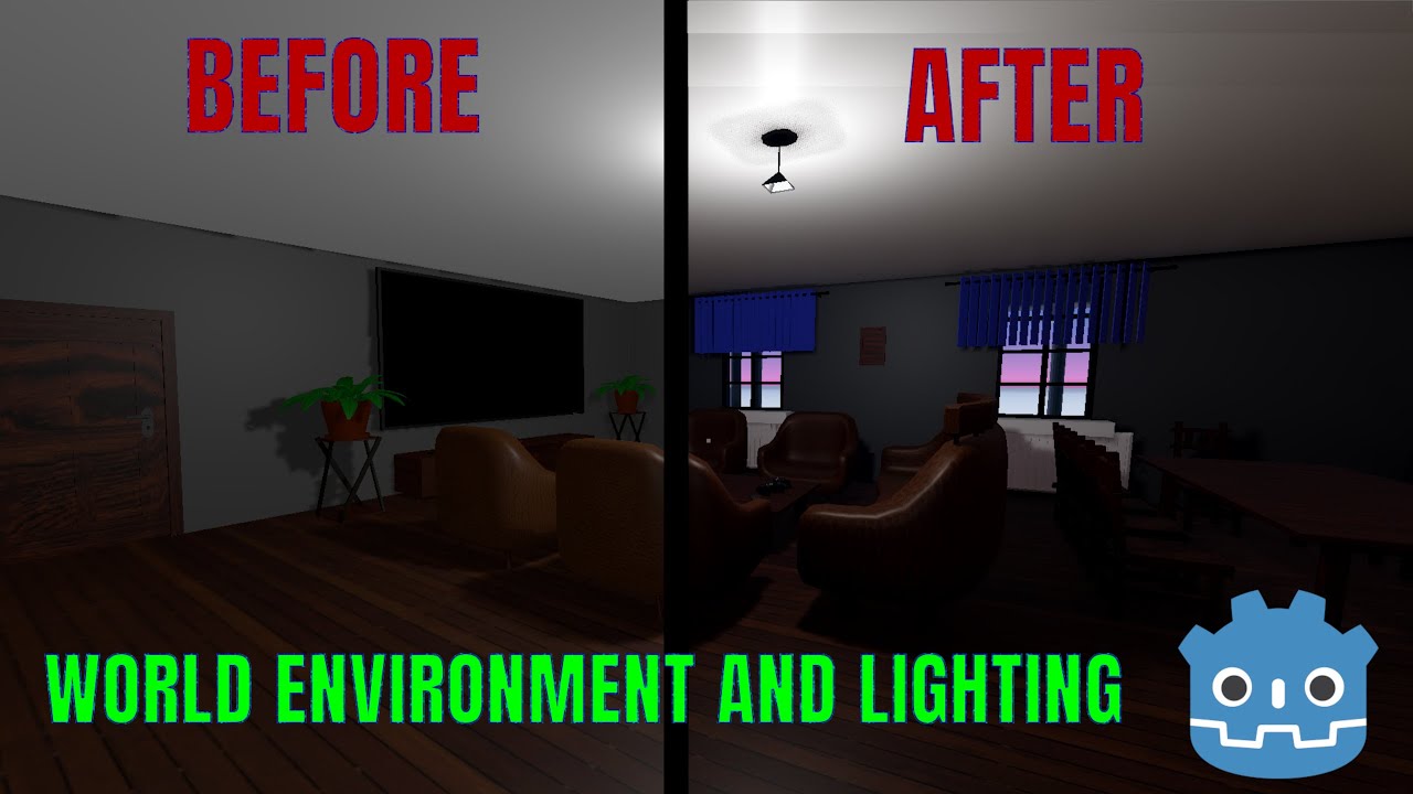 How to Make Your Godot 4 Scenes Look Better - WorldEnvironment and Lighting Guide
