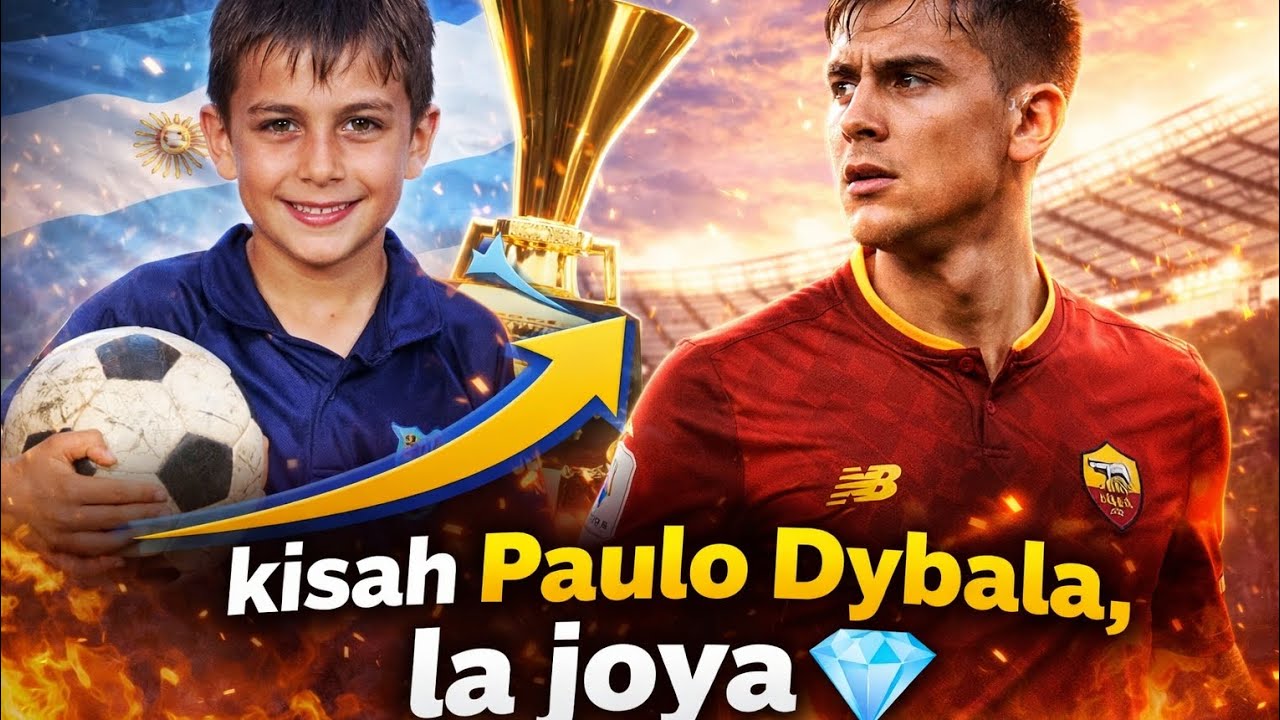 LA JOYA💎,ini kisah Paulo Dybala dari kecil hingga persaingan di timnas senior Argentina 