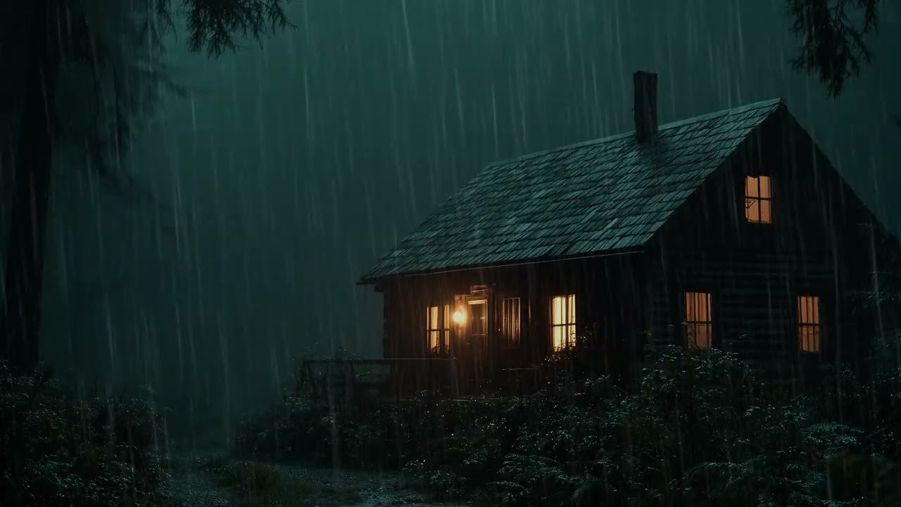Soft Rain at Night 🌙 Calm Rainfall Sounds for Relaxation, Stress Relief and Better Sleep
