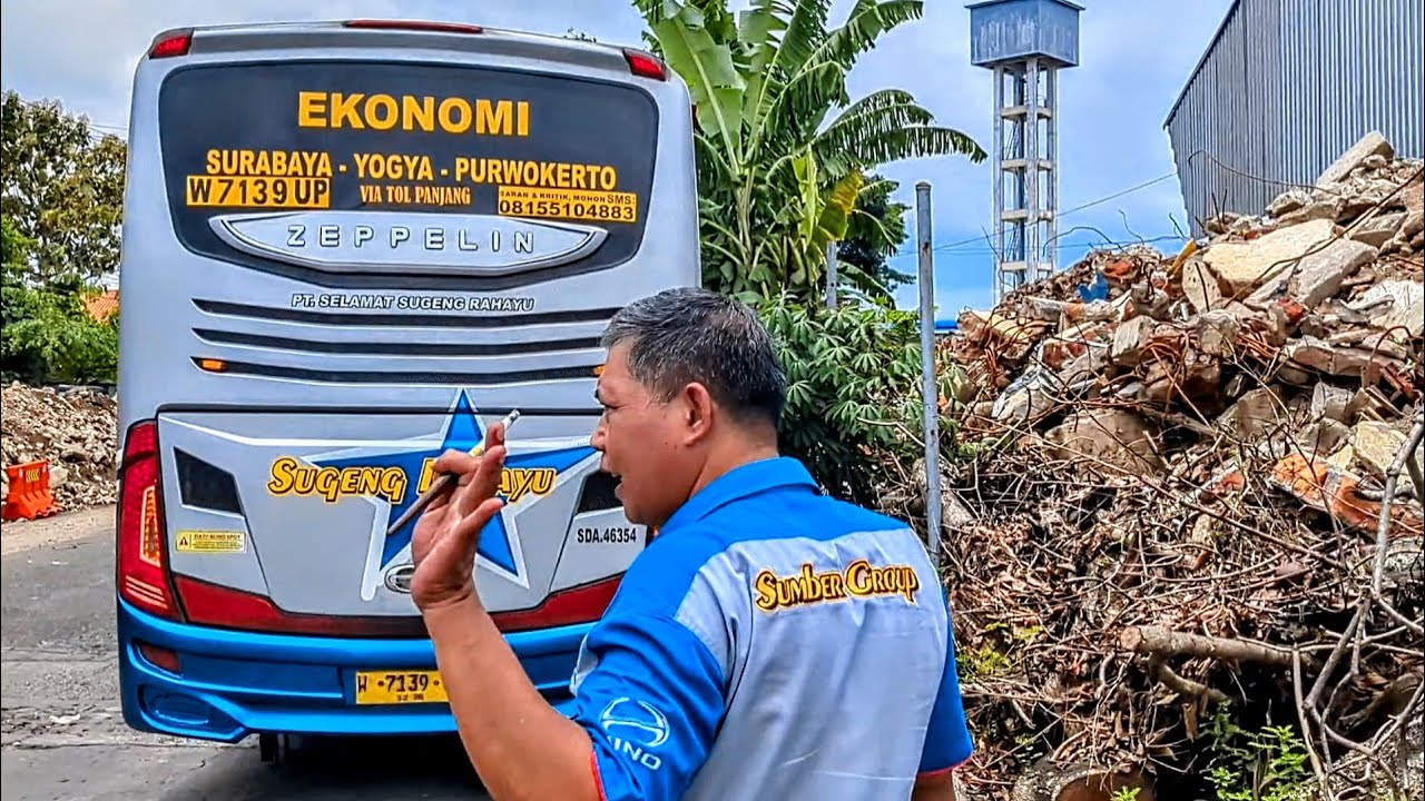 DRIVER PAK JEPRI NAMPAK HAPPY, PERTANDA PENDAPATAN TINGGI...??? SUGENG RAHAYU 7139