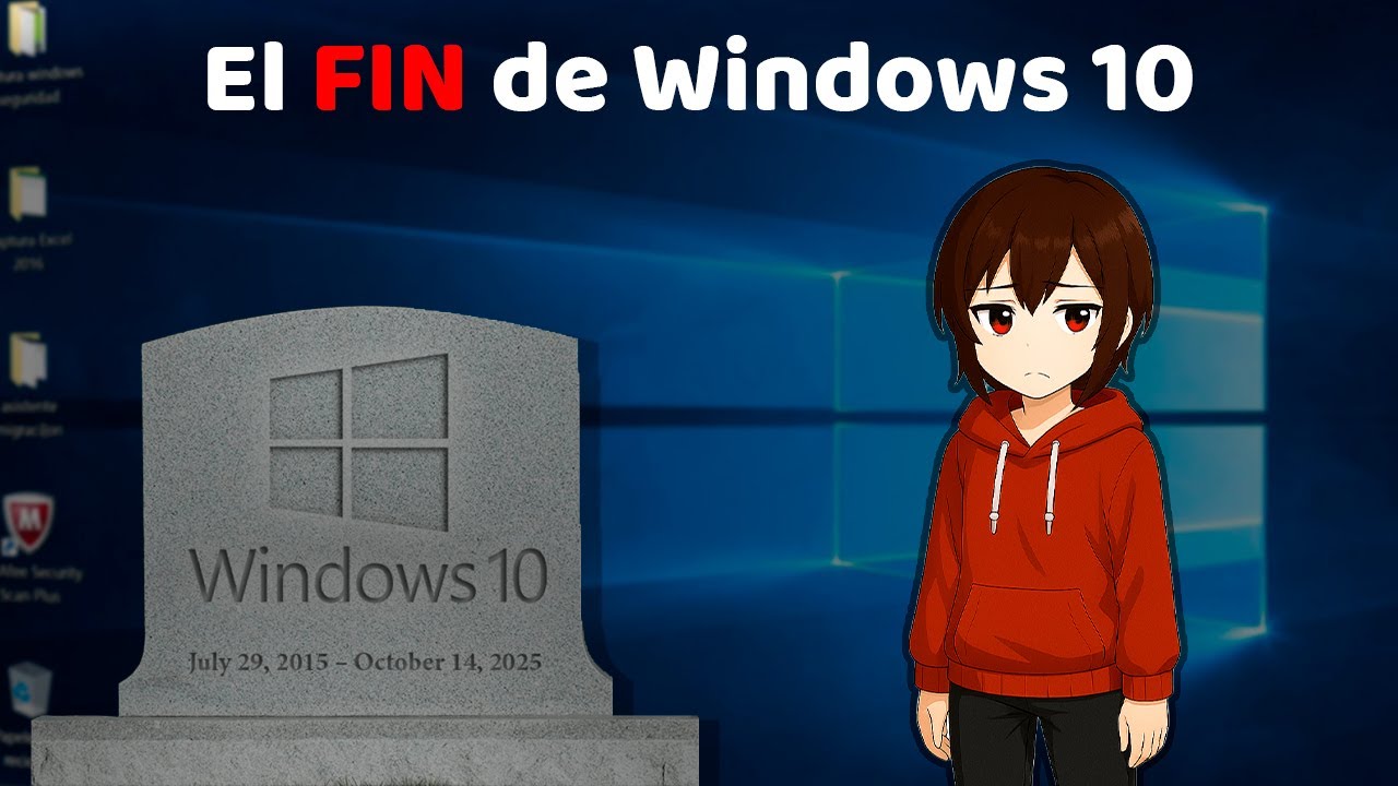 Mañana se termina Windows 10 y 240 millones de computadoras quedarán a su suerte...