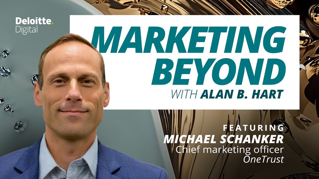 Marketing Beyond with Alan Hart talks about AI governance with OneTrust CMO Michael Schanker.
