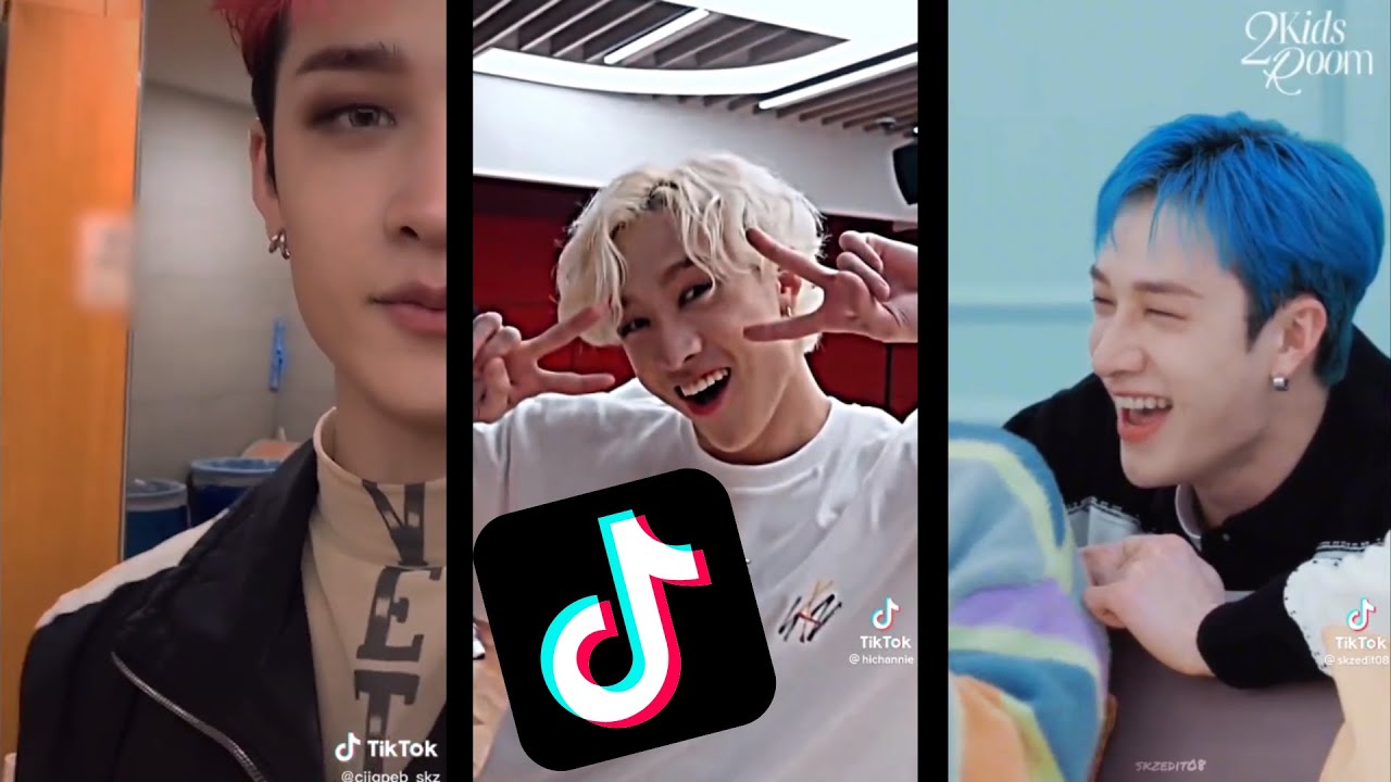 Bang Chan (Stray Kids) being cute for 8mins straight #1 | TikTok Compilation