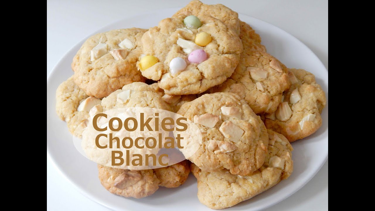 Cookies au chocolat blanc | Ellie Pâtisserie