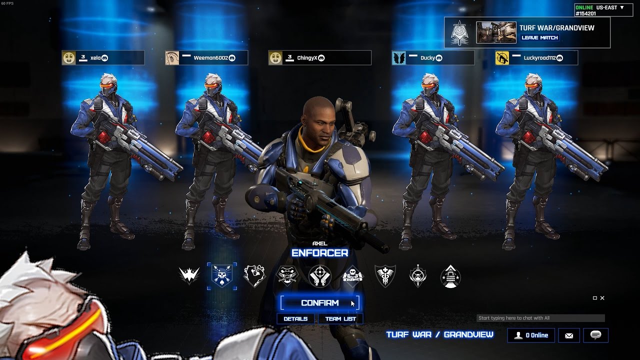 LawBreakers | Enforcer Gameplay - 19/0 Turf War (Closed Beta)