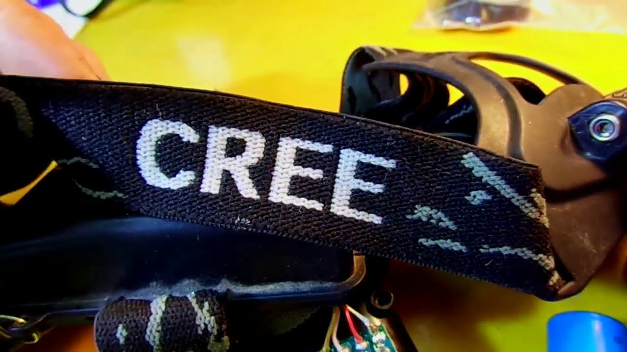 Схема фонарика - налобника. Ремонт светодиодного налобного фонаря.