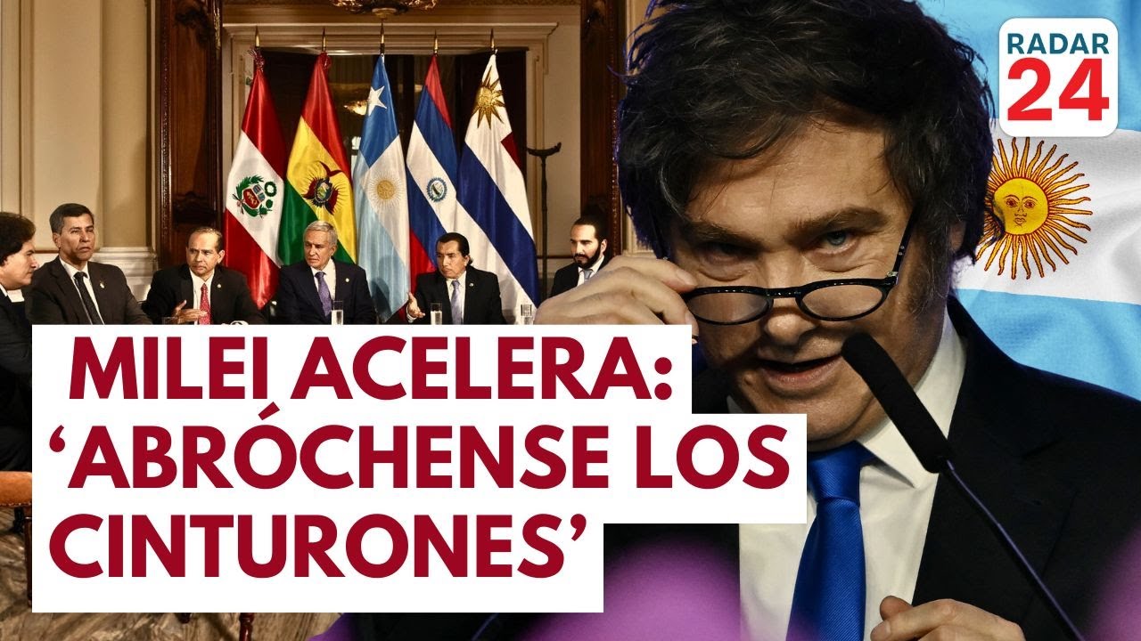 🟠 MILEI BUSCA EXPORTAR SU MODELO Y LIDERAR UNA DERECHA CONTINENTAL | #RADAR24