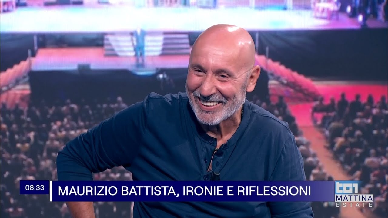 Maurizio Battista - Tgunomattina Estate 08/08/2024