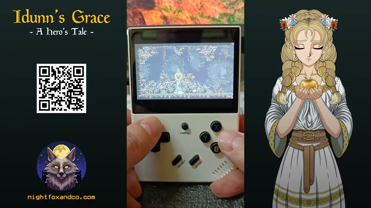 Idunn's Grace Running on Anbernic RG35XX!