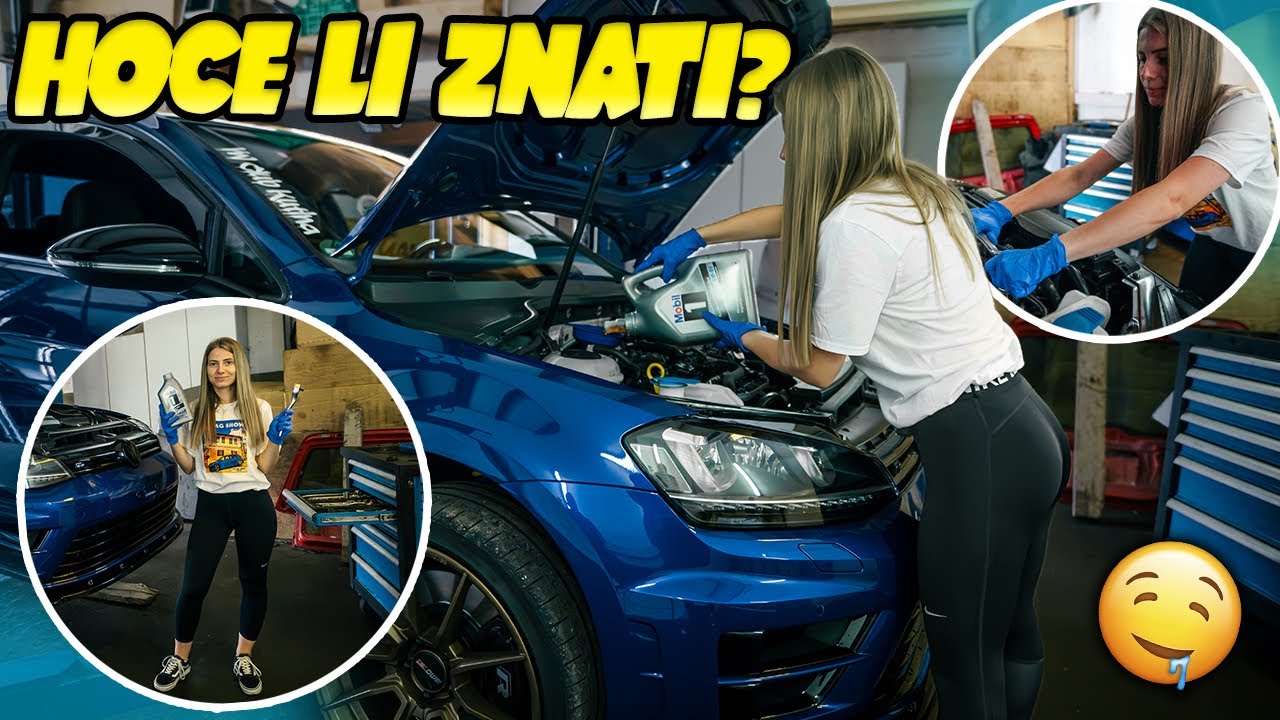 CURA MI RADI SERVIS NA AUTU🥵 - VW GOLF 7 R