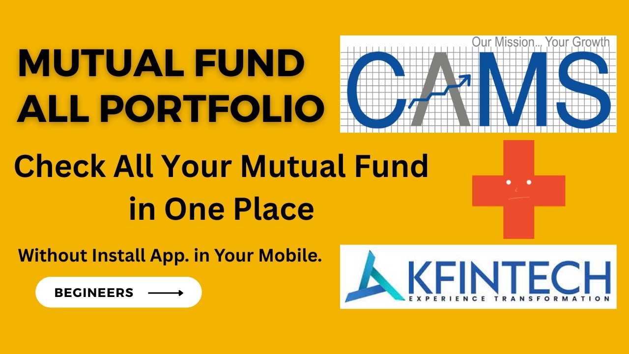 All Mutual Fund Portfolio Check in 1 Place! | CAMS + KFintech CAS | Without Any App in Mobile 🤯