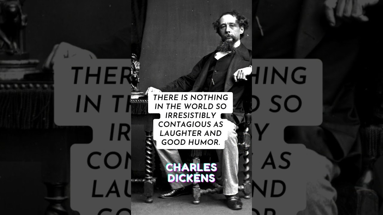 Fiction writer Charles Dickens quote on humor  | A great Victorian Era Novelist.