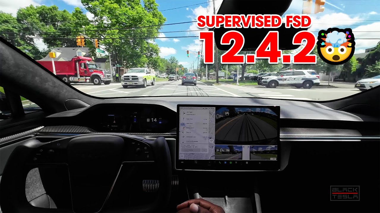 Driving Hands-free With Tesla FSD 12.4.2: My First Impressions!