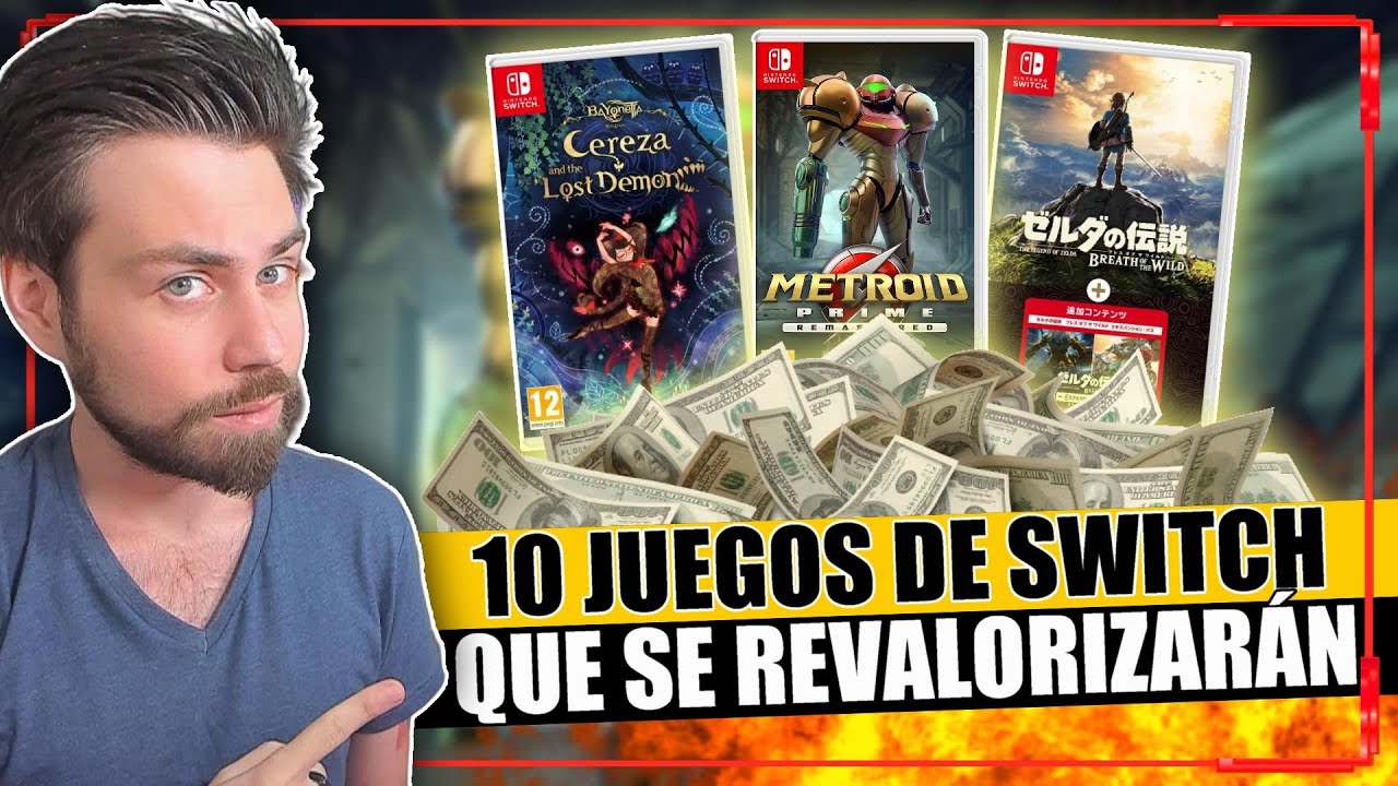10 JUEGAZOS de Nintendo Switch que se REVALORIZARÁN! Debes tenerlos YA en la colección! (2023)