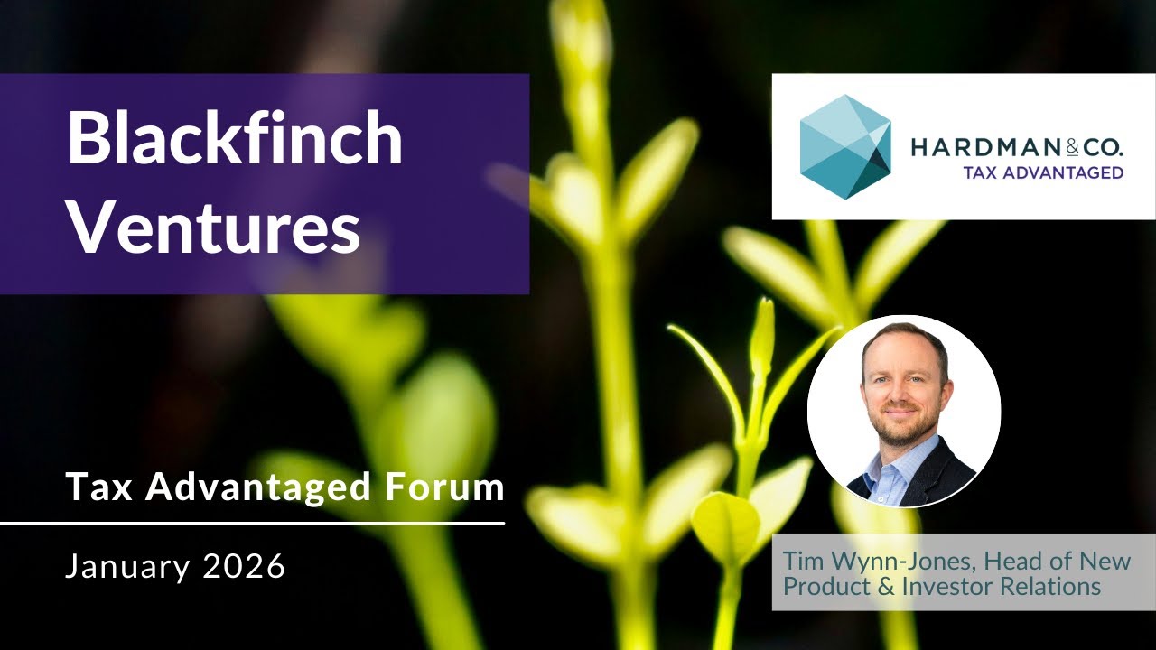 Blackfinch Ventures: 'Four distinct approaches to EIS Investing' Forum | January 2026