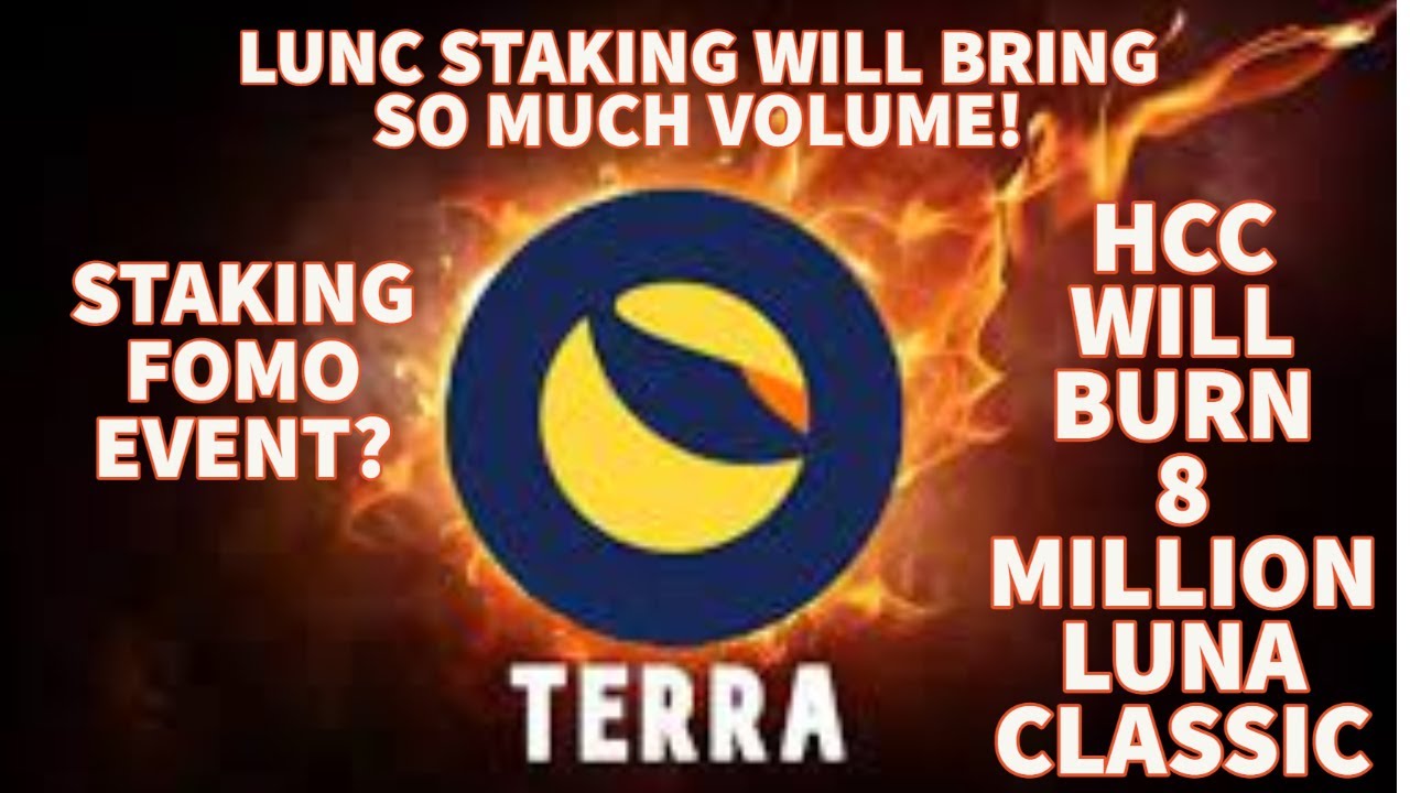#LUNC STAKING WILL BRING SO MUCH VOLUME! HUGE FOMO EVENT? WE ARE BURNING 8 MILLION #LUNACLASSIC 🔥🔥🔥